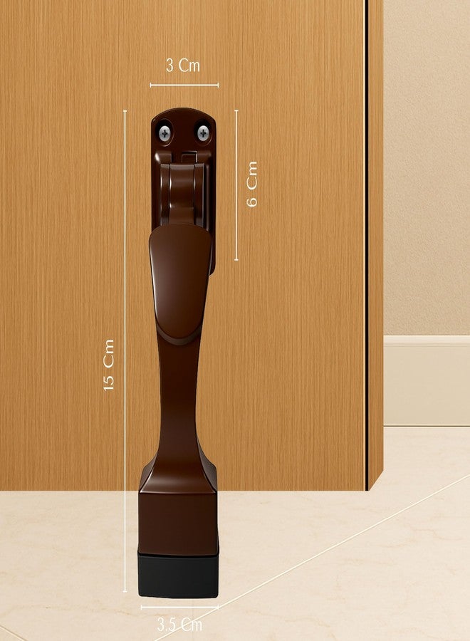 Xpert Door Stopper (Pack of 2) Brown Finish (6 Inches) - Door Stopper for Main Door & Gate Stopper - ADS-75 (PC) 6" - Image 5